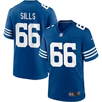 Josh Sills Men's Nike Royal Indianapolis Colts Alternate Custom Jersey