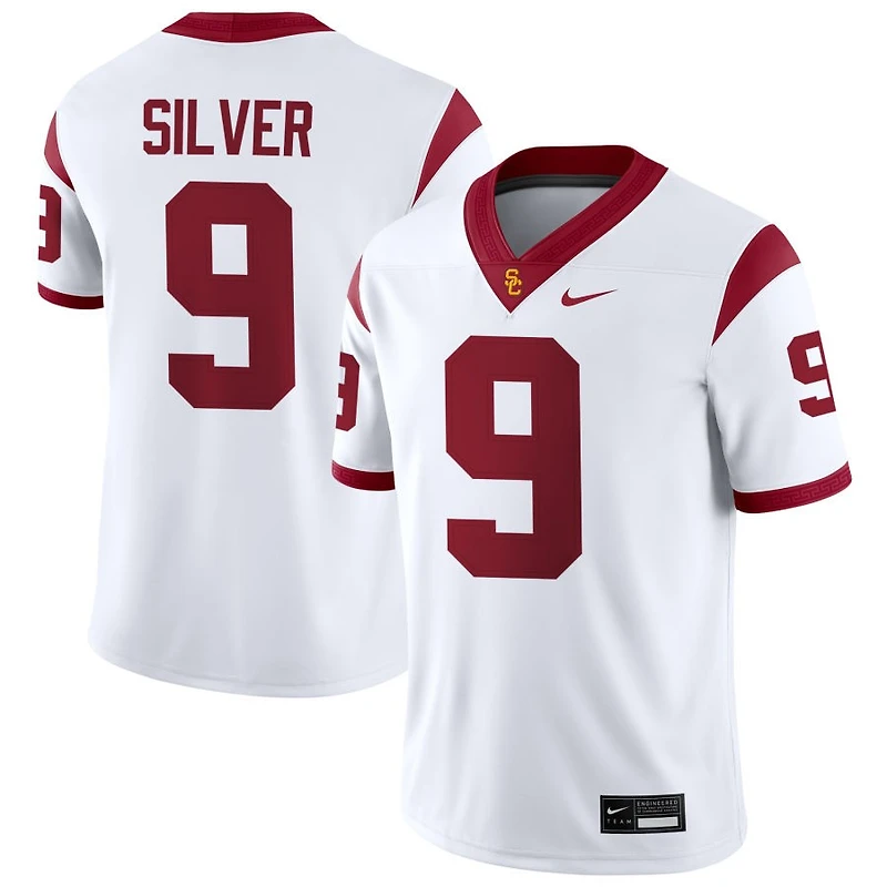 Keeshawn Silver Men's Nike Cardinal USC Trojans NIL Pick-A-Player Game Jersey