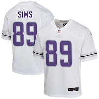 Ben Sims Youth Nike White Minnesota Vikings Alternate Custom Game Jersey