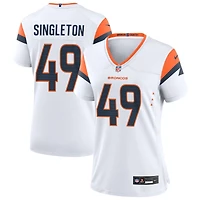 Alex Singleton Women's Nike  White Denver Broncos Mile High Collection Custom Game Jersey