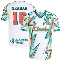 Jack Skahan Men's adidas White San Jose Earthquakes 2025 Third Authentic Custom Jersey