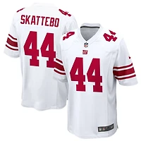Cam Skattebo Men's Nike White New York Giants Custom Game Jersey