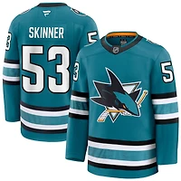 Jeff Skinner Men's Fanatics Teal San Jose Sharks Home Premium Custom Jersey