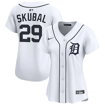 Tarik Skubal Women's Nike White Detroit Tigers Home Limited Custom Jersey