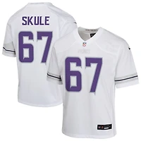 Justin Skule Youth Nike White Minnesota Vikings Alternate Custom Game Jersey