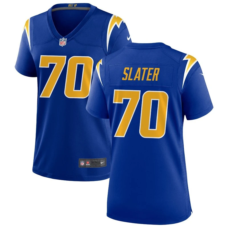 Rashawn Slater Women's Nike Royal Los Angeles Chargers Alternate Custom Game Jersey