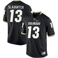 John Slaughter Men's Nike Black Colorado Buffaloes Pick-A-Player NIL Replica Football Jersey