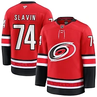 Jaccob Slavin Men's Fanatics Red Carolina Hurricanes Alternate Premium Custom Jersey