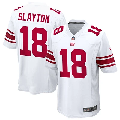 Darius Slayton Men's Nike White New York Giants Custom Game Jersey