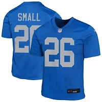 Jabari Small Youth Nike Detroit Lions Alternate Custom Game Jersey
