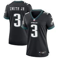Nolan Smith Jr Women's Nike Black Philadelphia Eagles Alternate Custom Game Jersey