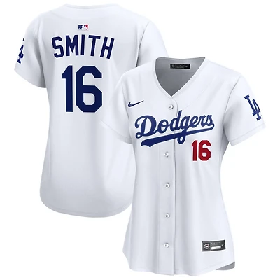 Will Smith Women's Nike White Los Angeles Dodgers Home Limited Custom Jersey