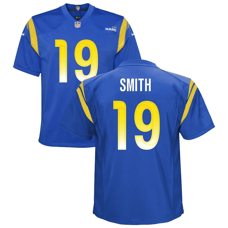 Xavier Smith Youth Nike Royal Los Angeles Rams Custom Game Jersey