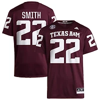 EJ Smith Men's adidas  Maroon Texas A&M Aggies NIL Pick-A-Player Home Premier Football Jersey