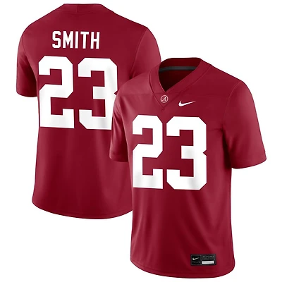 James Smith Men's Nike Crimson Alabama Crimson Tide NIL Pick-A-Player Football Replica Jersey