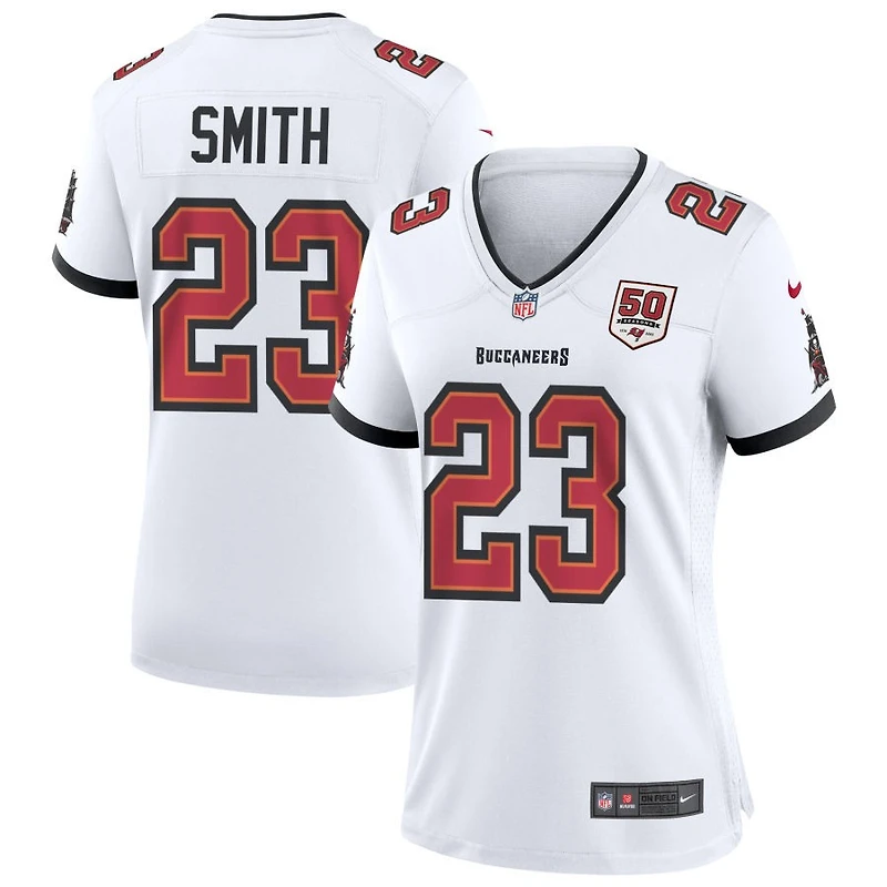Tykee Smith Women's Nike White Tampa Bay Buccaneers 50th Season Custom Game Jersey