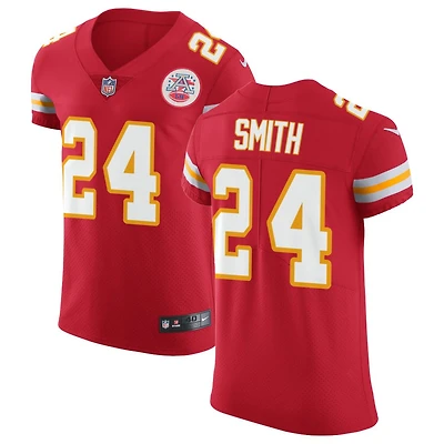 Brashard Smith Men's Nike Red Kansas City Chiefs Vapor Untouchable Custom Elite Jersey