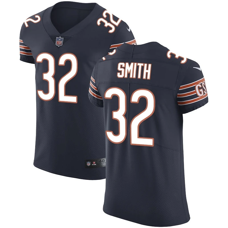 Terell Smith Men's Nike Navy Chicago Bears Vapor Untouchable Custom Elite Jersey