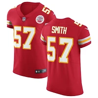 Tyreke Smith Men's Nike Red Kansas City Chiefs Vapor Untouchable Custom Elite Jersey