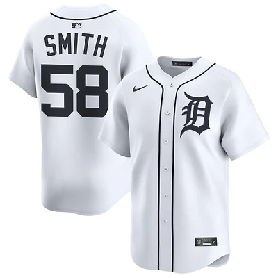 Dylan Smith Men's Nike White Detroit Tigers Home Limited Custom Jersey