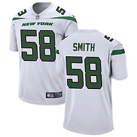 Mazi Smith Men's Nike White New York Jets Custom Game Jersey
