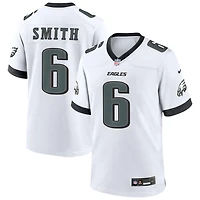 DeVonta Smith Men's Nike White Philadelphia Eagles Custom Game Jersey