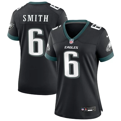 DeVonta Smith Women's Nike Black Philadelphia Eagles Alternate Custom Game Jersey