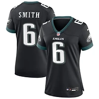 DeVonta Smith Women's Nike Black Philadelphia Eagles Alternate Custom Game Jersey