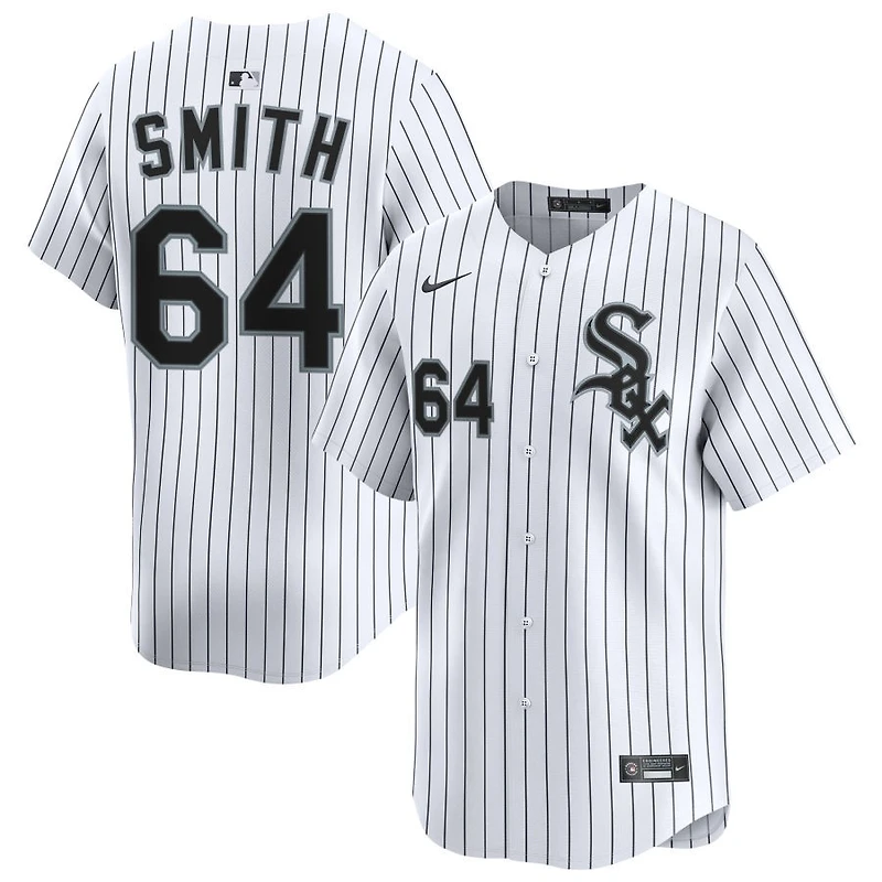 Shane Smith Men's Nike White Chicago White Sox Home Limited Custom Jersey