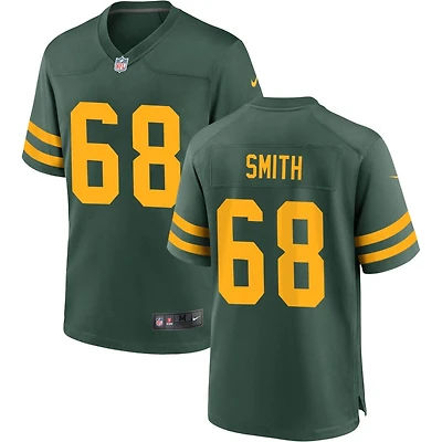 Lecitus Smith Men's Nike Green Green Bay Packers Alternate Custom Jersey