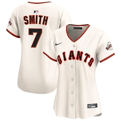 Dominic Smith Women's Nike  Cream San Francisco Giants Home Limited Custom Jersey