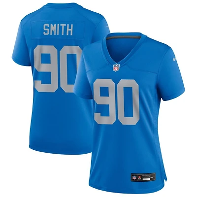 Chris Smith Women's Nike Blue Detroit Lions Alternate Custom Game Jersey