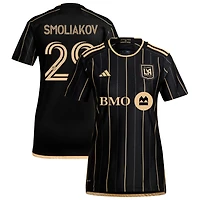 Artem Smoliakov Women's adidas  Black LAFC 2024 Primary Replica Custom Jersey