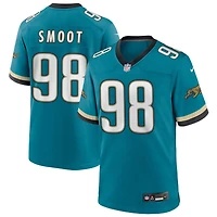 Dawuane Smoot Men's Nike Teal Jacksonville Jaguars Prowler Throwback Custom Game Jersey