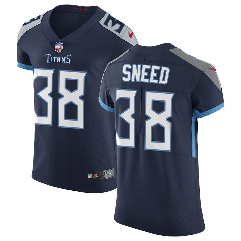 L'Jarius Sneed Men's Nike Navy Tennessee Titans Vapor Untouchable Custom Elite Jersey