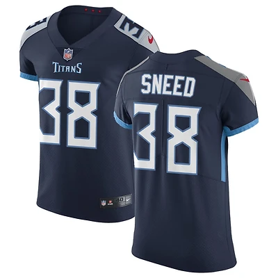 L'Jarius Sneed Men's Nike Navy Tennessee Titans Vapor Untouchable Custom Elite Jersey