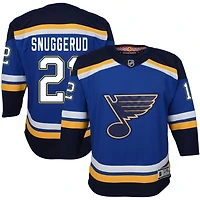 Jimmy Snuggerud Youth Blue St. Louis Blues Home Premier Custom Jersey
