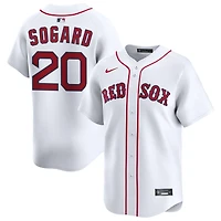 Nick Sogard Men's Nike White Boston Red Sox Home Limited Custom Jersey