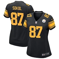 Matt Sokol Women's Nike  Black Pittsburgh Steelers Alternate Custom Game Jersey