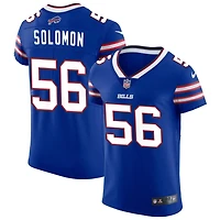 Javon Solomon Men's Nike Royal Buffalo Bills Vapor Elite Custom Jersey