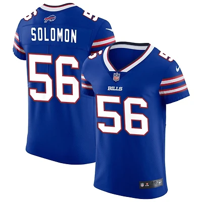 Javon Solomon Men's Nike Royal Buffalo Bills Vapor Elite Custom Jersey