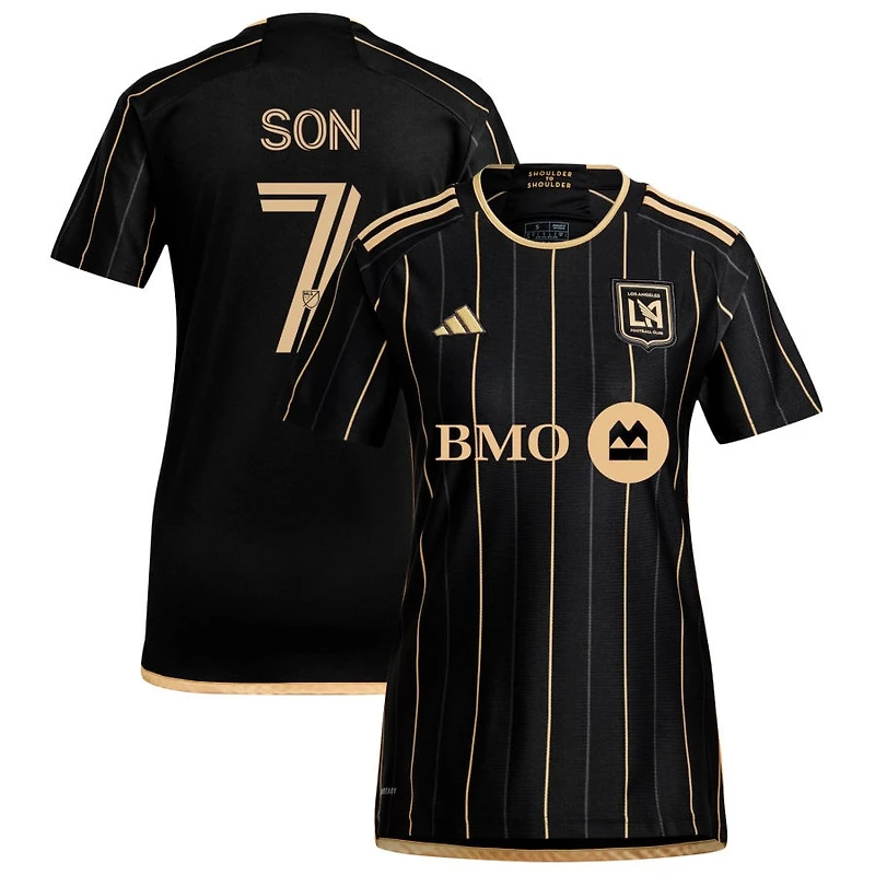 Heung-Min Son Women's adidas Black LAFC 2024 Primary Replica Custom Jersey