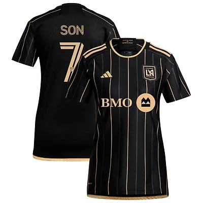 Heung-Min Son Women's adidas  Black LAFC 2024 Primary Replica Custom Jersey