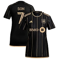 Heung-Min Son Women's adidas  Black LAFC 2024 Primary Replica Custom Jersey