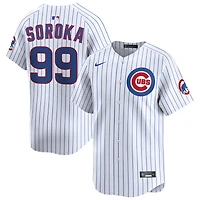 Michael Soroka Men's Nike White Chicago Cubs Home Limited Custom Jersey