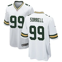 Barryn Sorrell Men's Nike White Green Bay Packers Custom Game Jersey