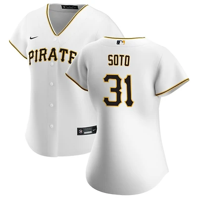 Gregory Soto Women's Nike White Pittsburgh Pirates Home Replica Custom Jersey