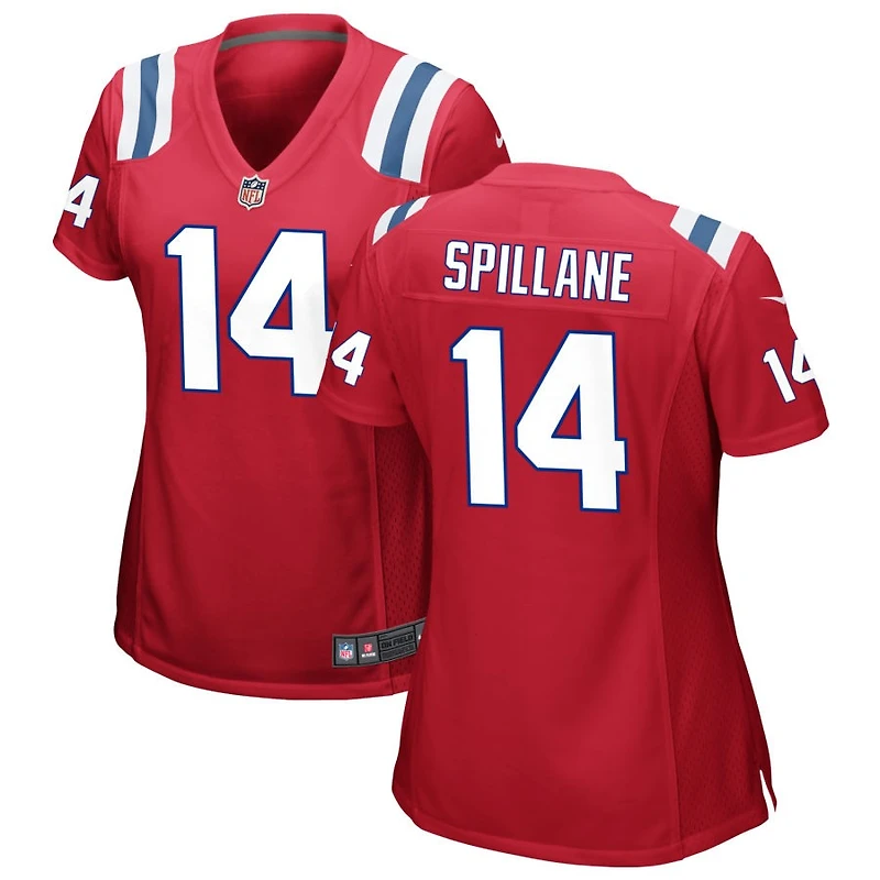 Robert Spillane Women's Nike Red New England Patriots Alternate Custom Jersey