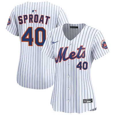 Brandon Sproat Women's Nike White New York Mets Home Limited Custom Jersey