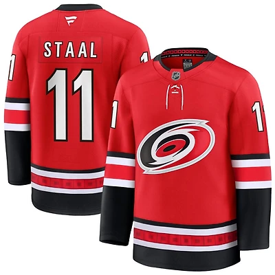 Jordan Staal Men's Fanatics Red Carolina Hurricanes Alternate Premium Custom Jersey